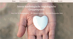 Desktop Screenshot of kiss-kardiologie.at
